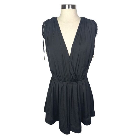 Free People Bea Romper - Size Large - Black - Picture 2 of 6